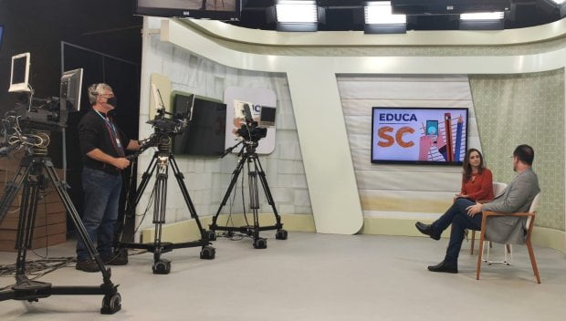 Governo De Sc Inaugura O Educa Sc Projeto Canais De Aulas Na Tv