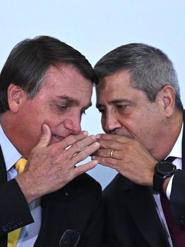 Braga Netto é confirmado como vice de Bolsonaro