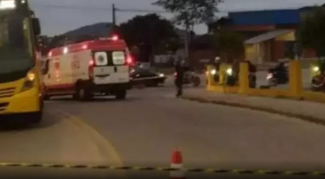 atropelada por ônibus