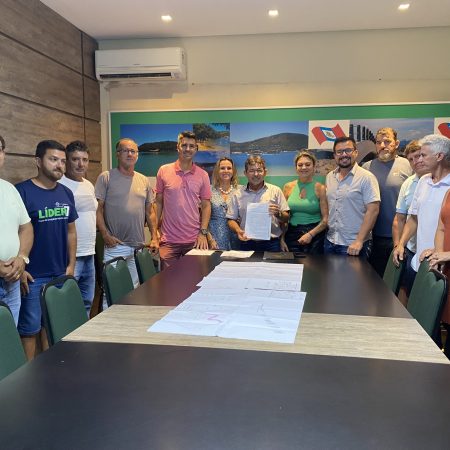 Porto Belo assinatura de TAC garante construção de mirante no bairro Araçá