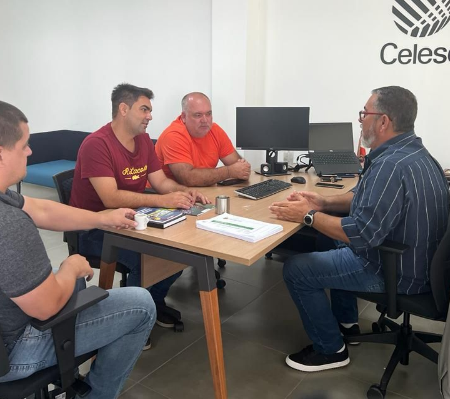 Em visita na superintendência da Celesc vereadores pedem melhorias para Itapema