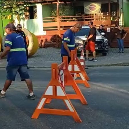 Ponte entre Itapema e Porto Belo é totalmente interditada