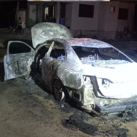 Criança de 10 anos é sequestrada e carro é incendiado em SC