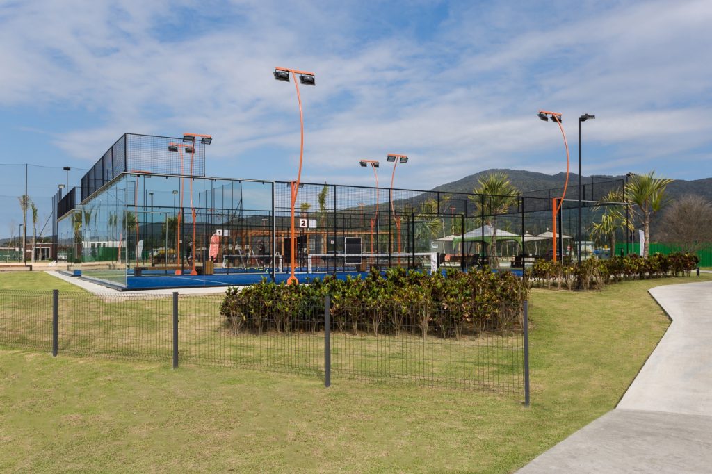 quadra de padel no vivapark