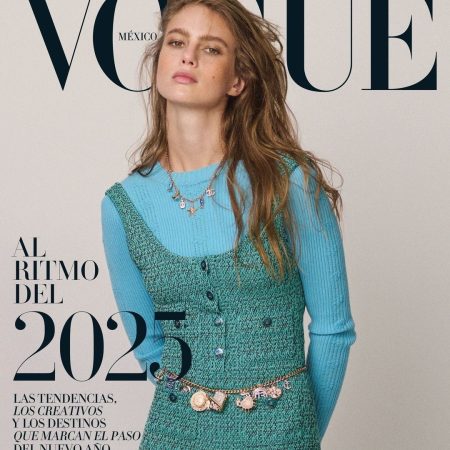 Modelo Maria Klaumann, de Aurora, é capa da revista Vogue no México